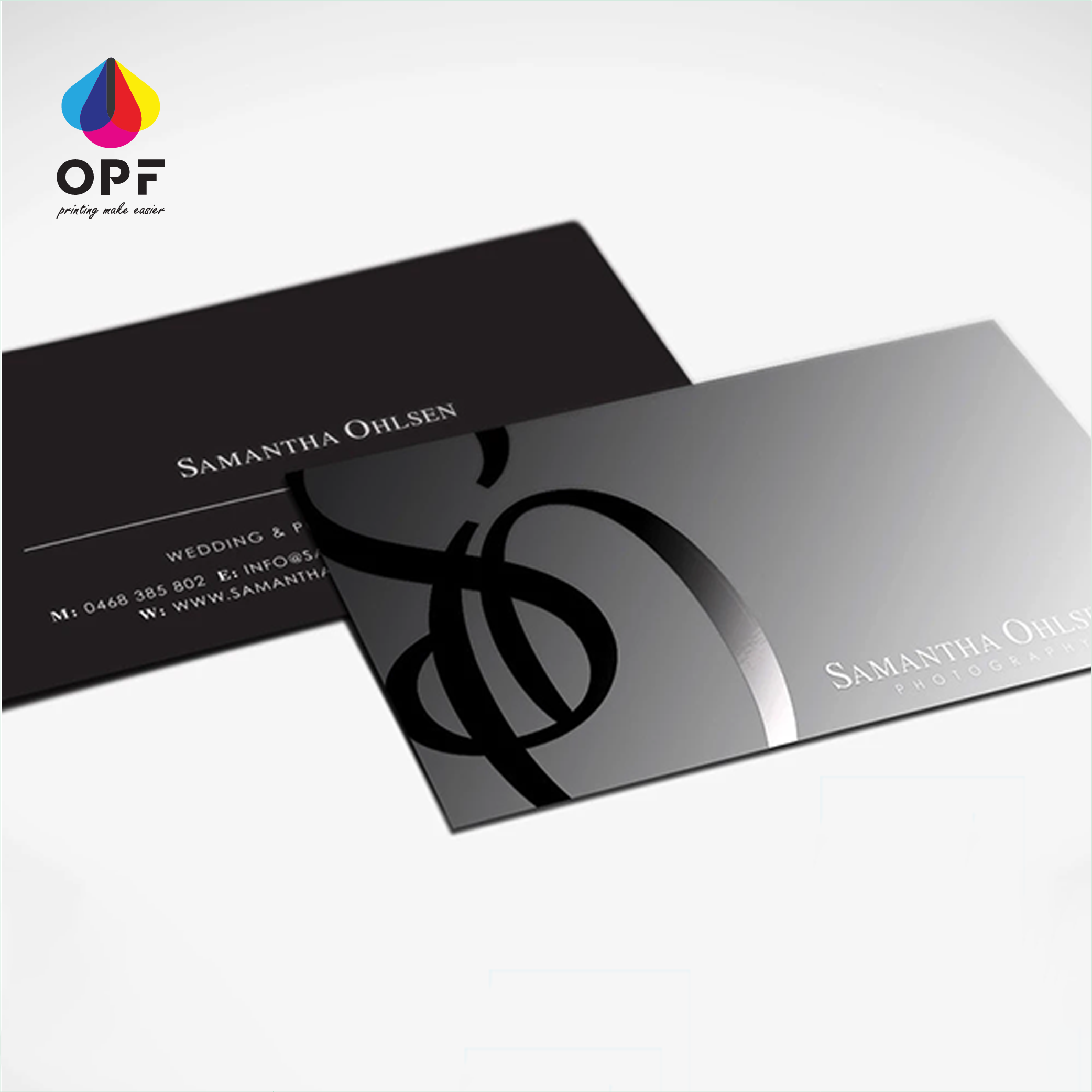 Spot UV Business Card