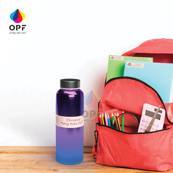 Waterproof Personalised Name Label