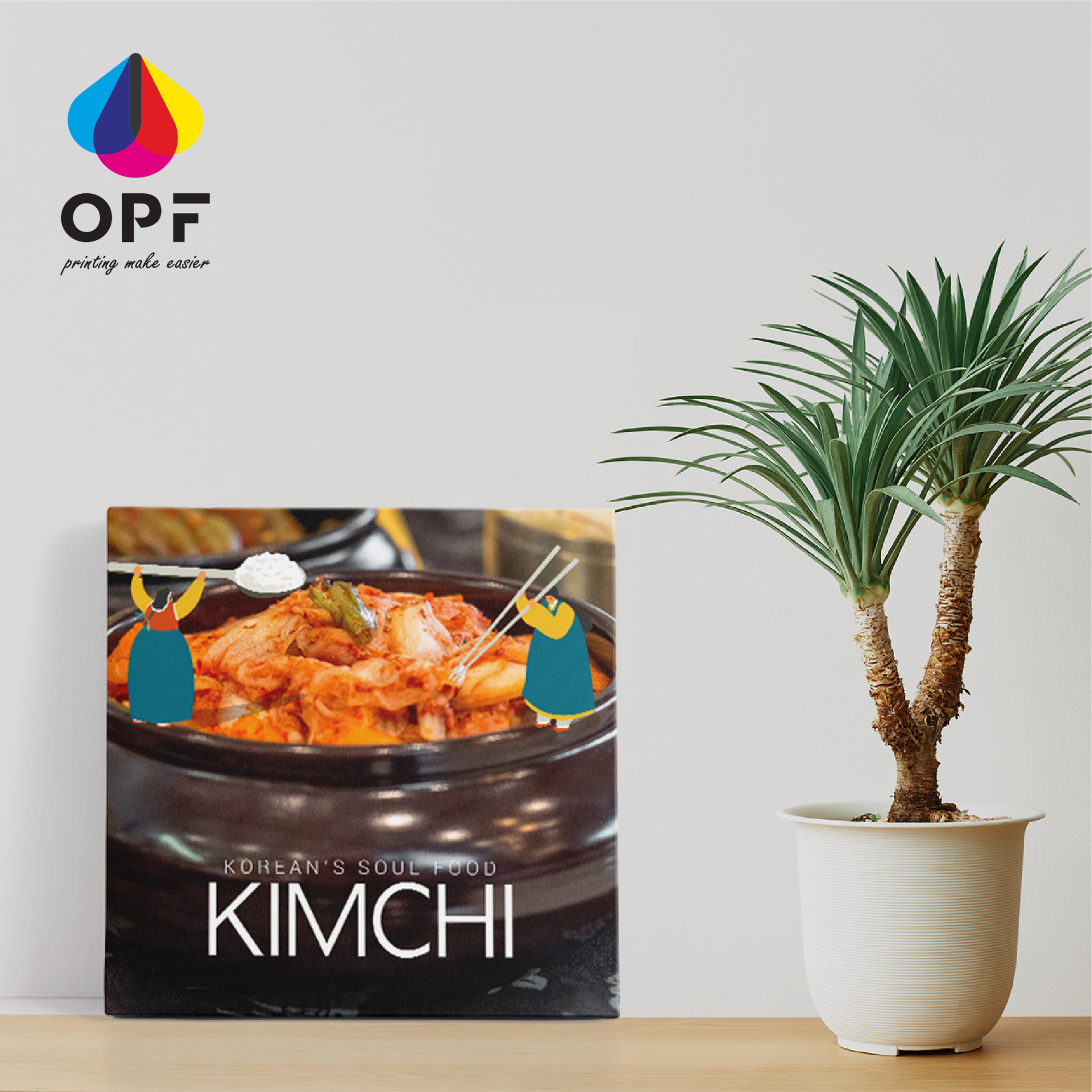 Photo Wrap Display Frame