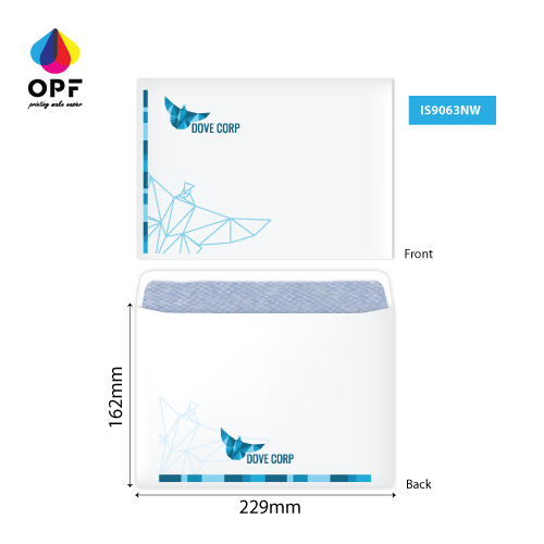 229mm(W) x 162mm(H), Top Open