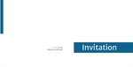 Invitation 2 (recto-verso)