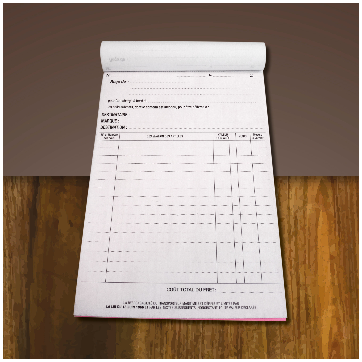 Carnets de connaissement