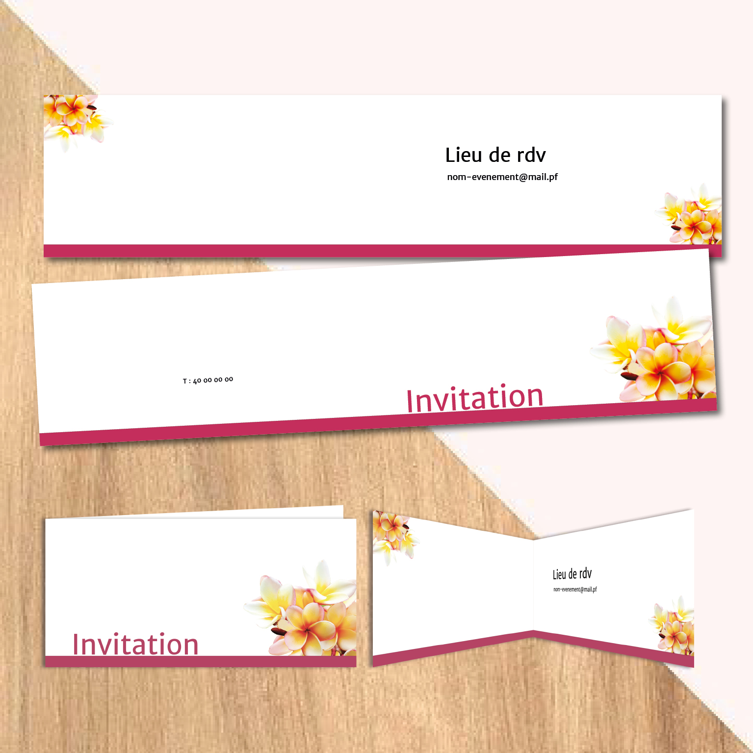 Cartes d'invitation