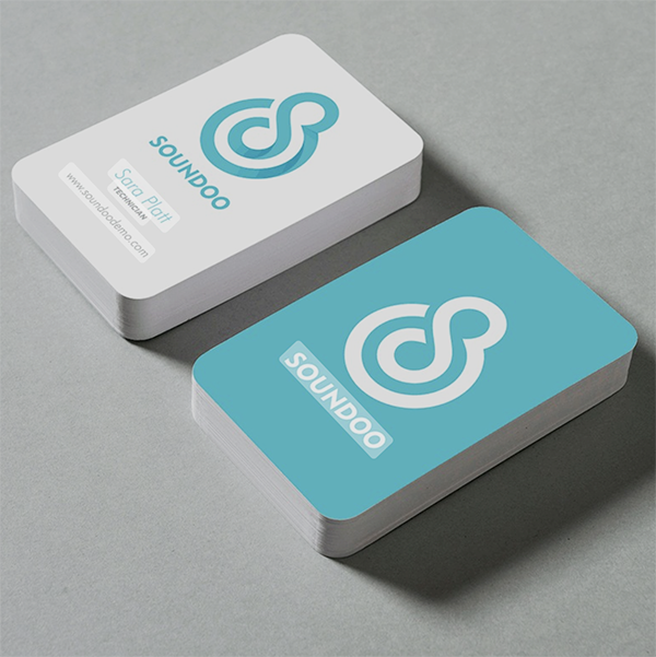 Rounded Corners Business Cards