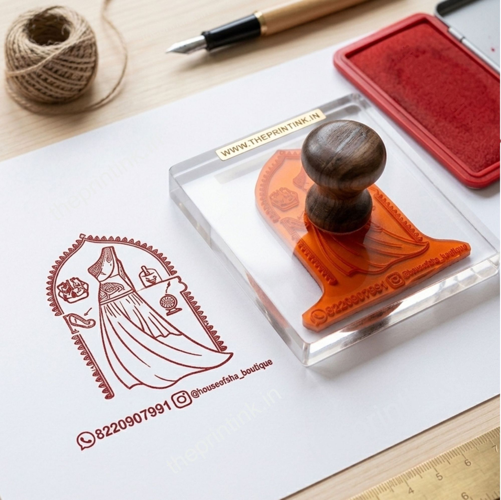 Paper Ink Stamp Ink Stamp - THE PRINTINK