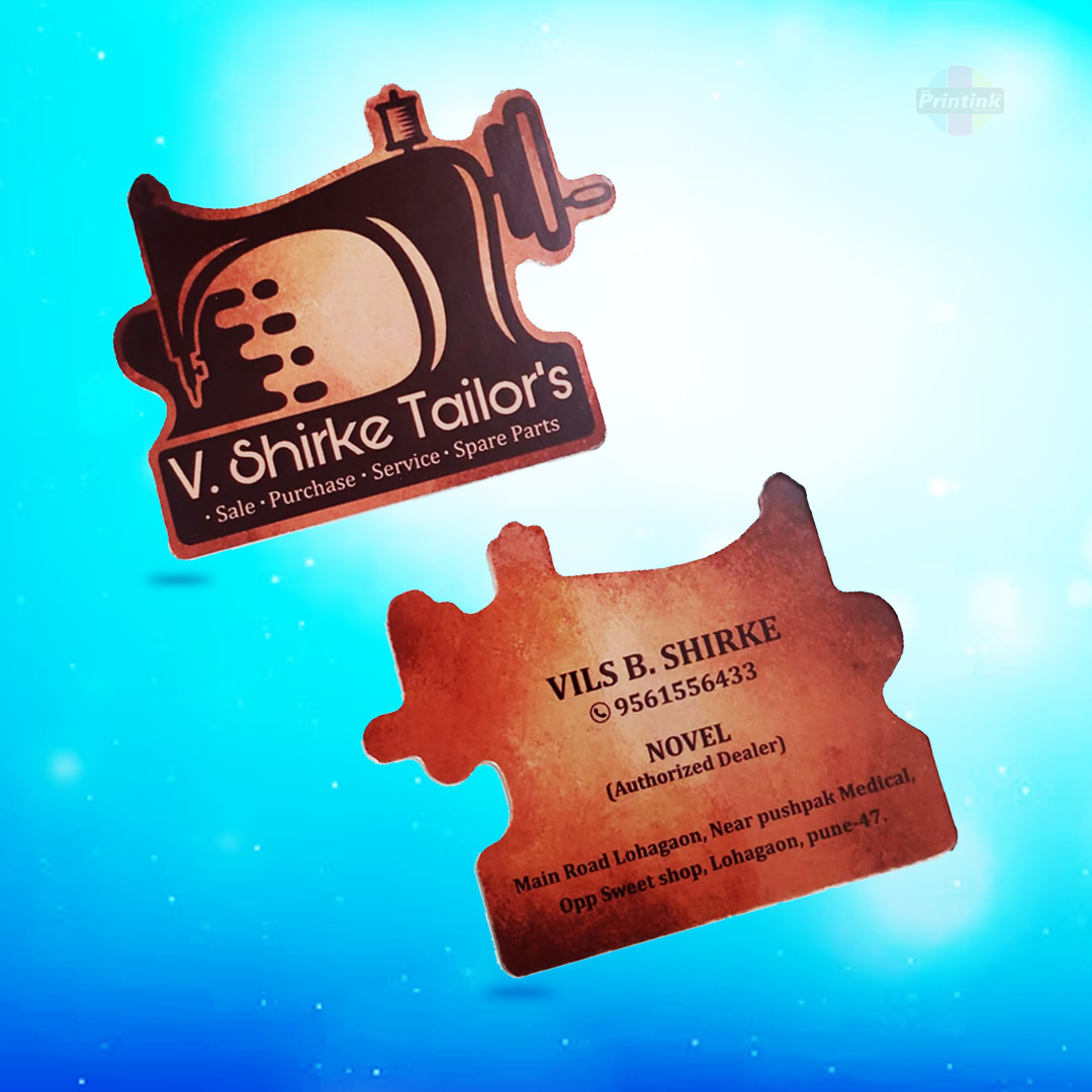 Die Cut Business Card THE PRINTINK