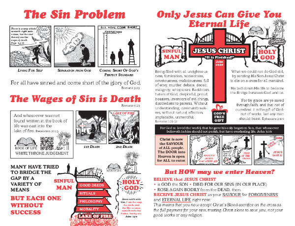 Only Jesus Christ - Folded Inside