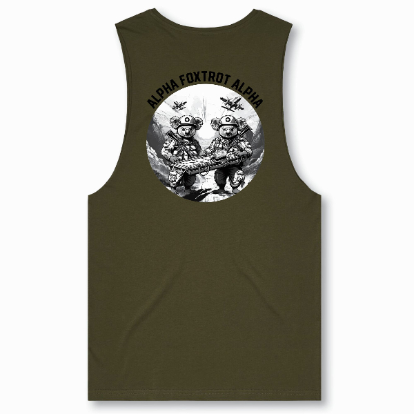 Alpha Foxtrot Alpha |  Green Singlet