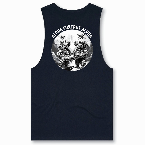 Alpha Foxtrot Alpha |  Navy Singlet