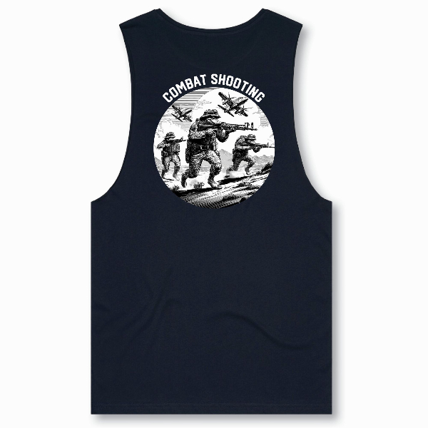 Combat Shooting |  Navy Singlet