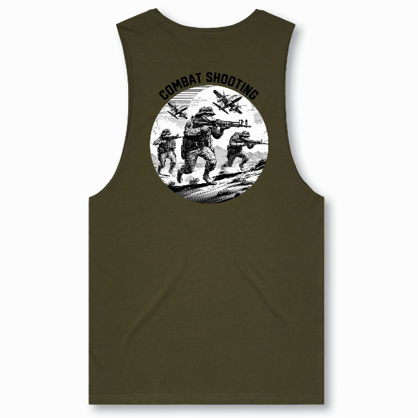 Combat Shooting |  Green Singlet