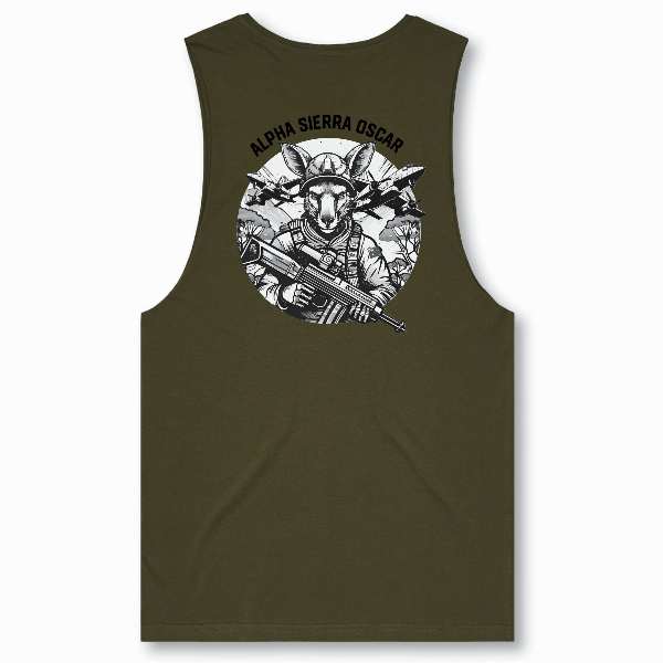 Alpha Sierra Oscar |  Green Singlet