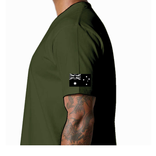 Alpha Sierra Oscar |  Green T-shirt