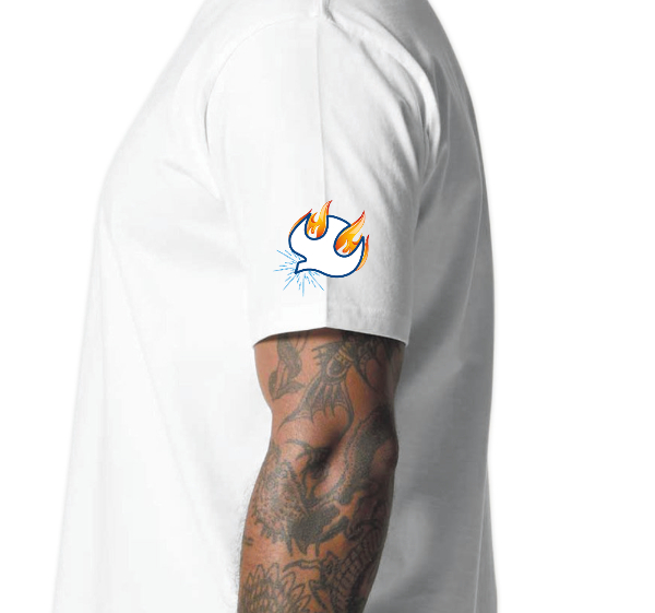 Jesus Saves Holy Spirit (White)