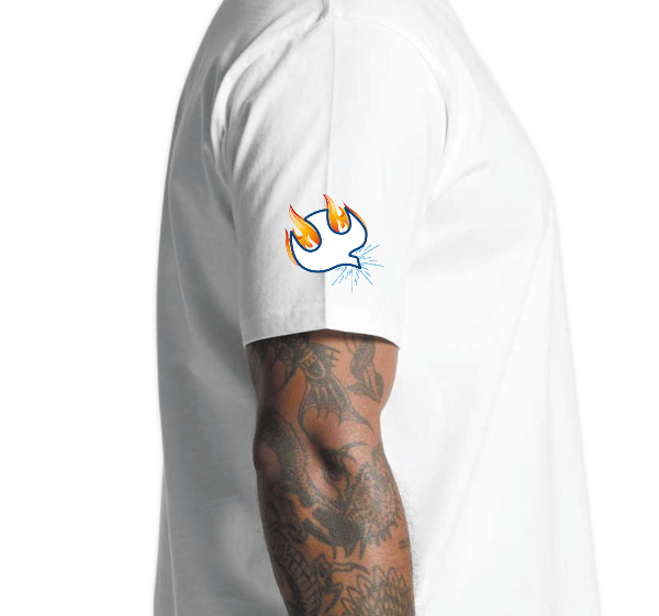 Jesus Saves Holy Spirit (White)