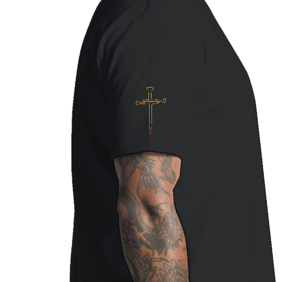 Risen Cross (Black)