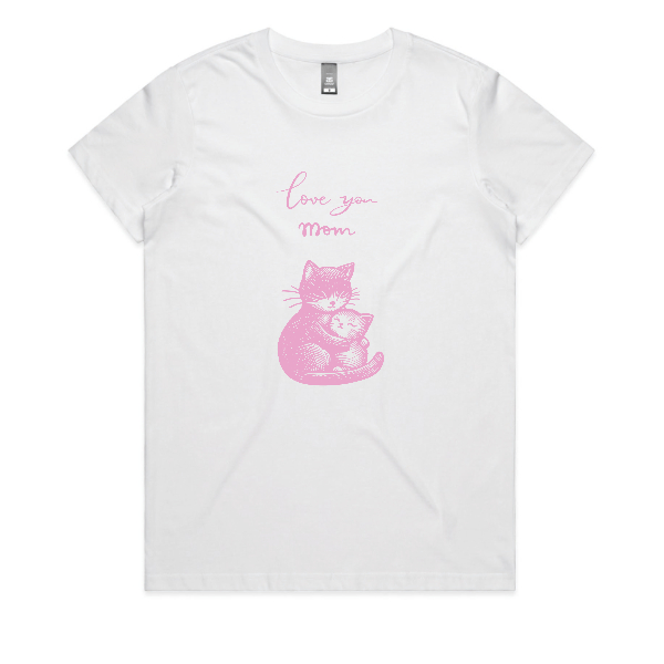 Mother's Day - Love you, mom - White