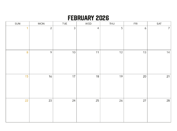 2026 Calendar (NSW) Family Photos