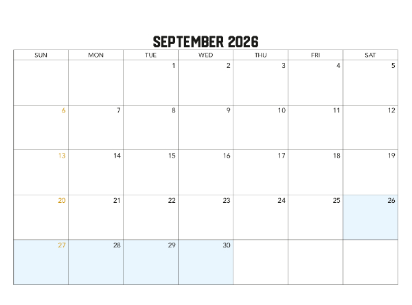 2026 Calendar (NSW) Family Photos