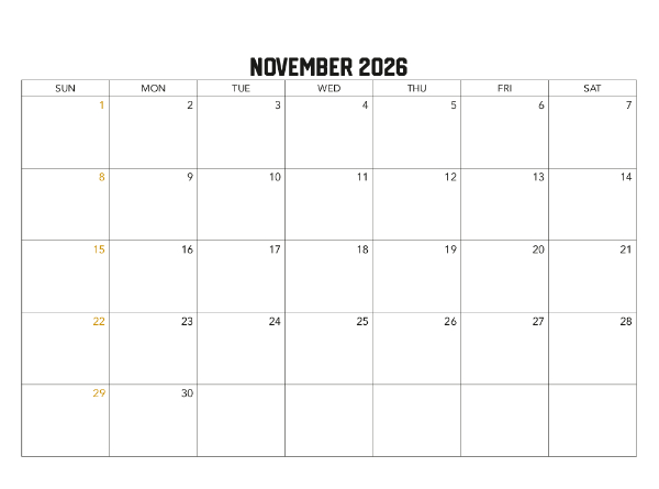 2026 Calendar (NSW) Family Photos