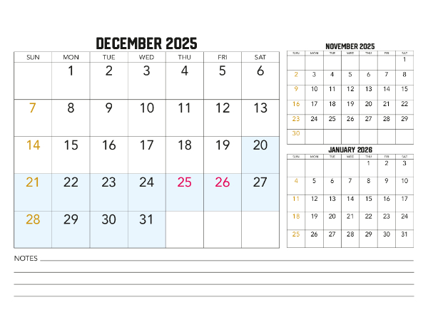 2025-2026 Financial Calendar (VIC)