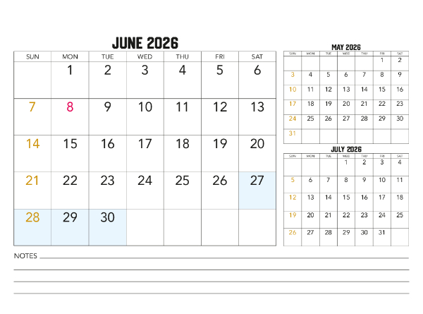 2025-2026 Financial Calendar (VIC)
