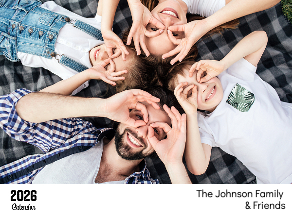 2026 Calendar (VIC) Family Photos