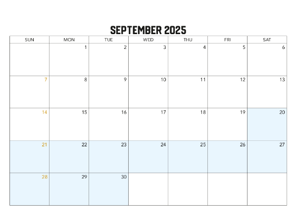 2025-2026 Financial Calendar (QLD)