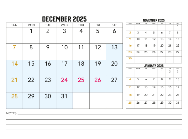 2025-2026 Financial Calendar (QLD)