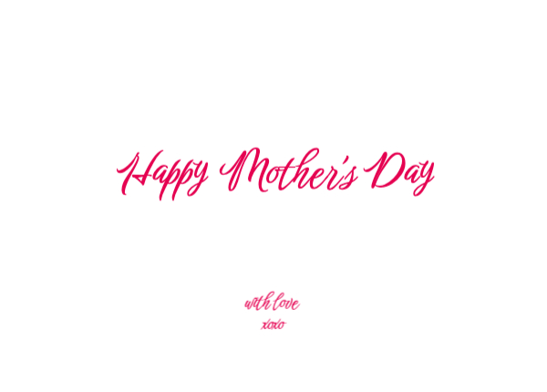 Happy Mother's Day