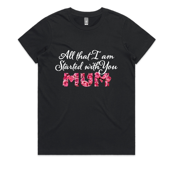 All that I am started with you Mum