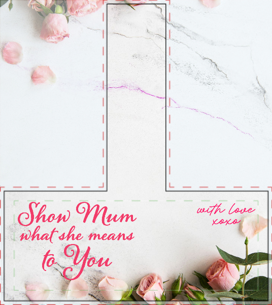 Show Mum What she means to You Front