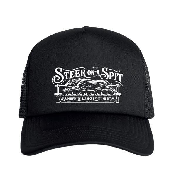 Steer on Spit Black