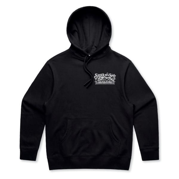 Steer on a Spit Hoodies - Logo Only Front Full