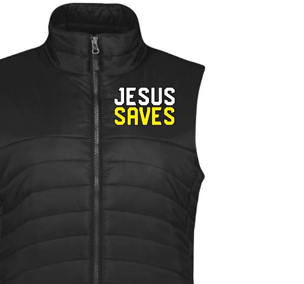 Jesus Saves Chest Patch