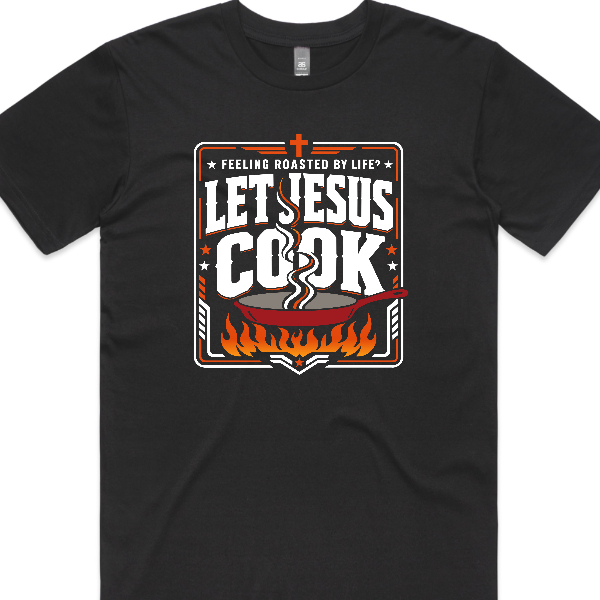 Let Jesus Cook Standard Front