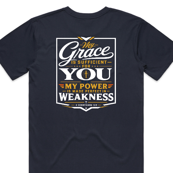 Grace For The 12th Time Today Standard Back