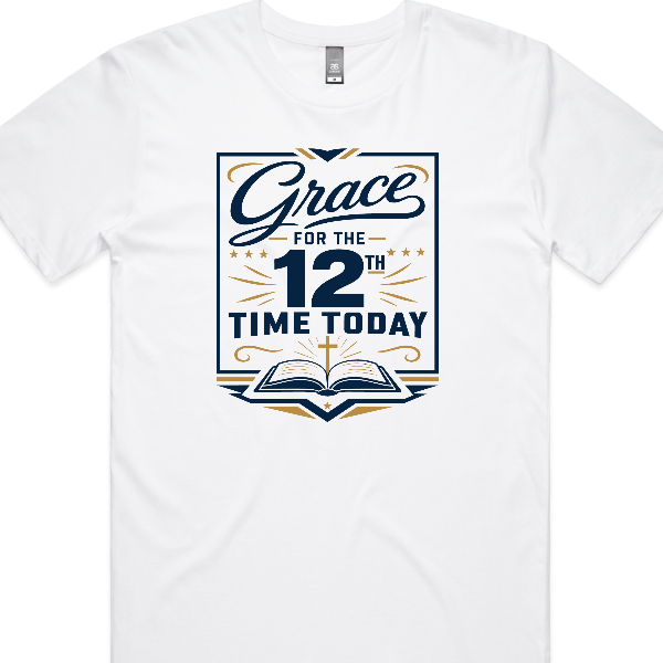Grace For The 12th Time Today 2 Standard Front