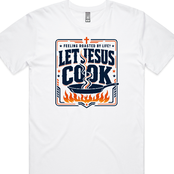 Let Jesus Cook 2 Standard Front