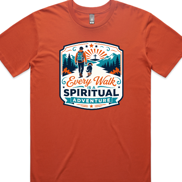 Every Walk is a Spiritual Adventure Standard Front