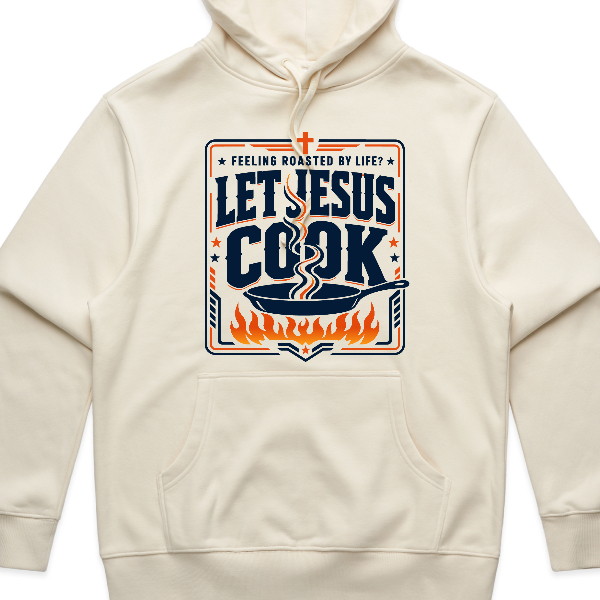 Let Jesus Cook 2 Standard Front