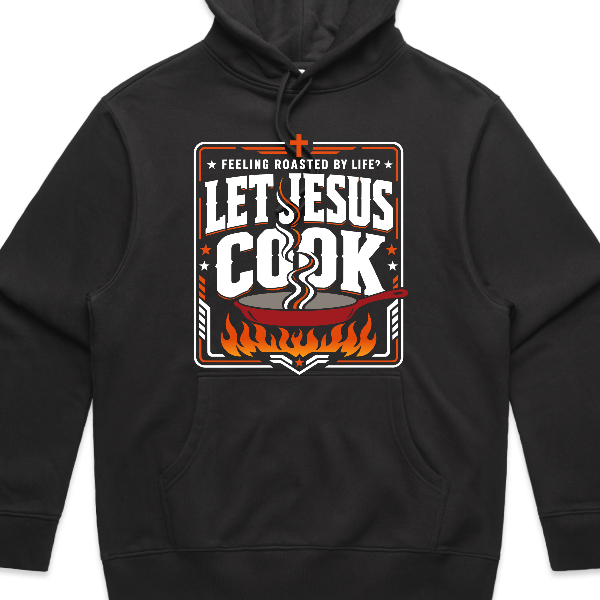 Let Jesus Cook Standard Front