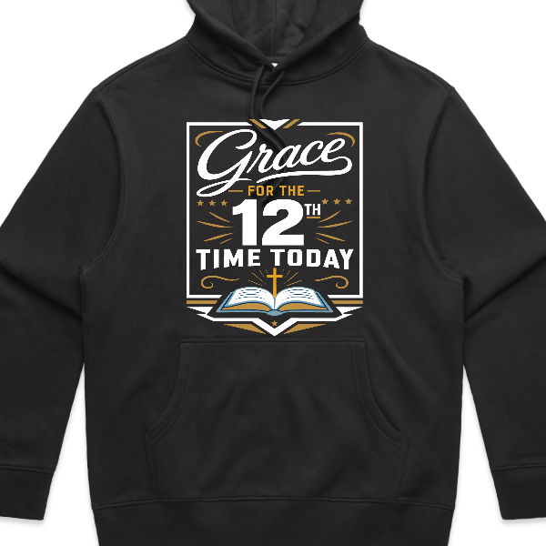 Grace For The 12th Time Today Standard Front