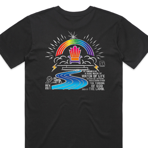 Throne Of God River of Life Silver Back