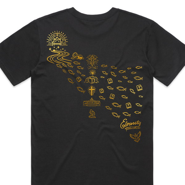 The Shepherds Path to Life Gold Back