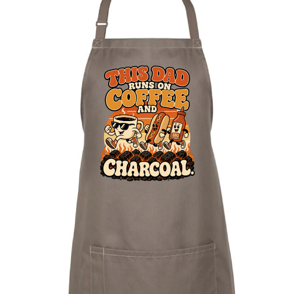 Running on Coffee and Charcoal 2 Front Chest