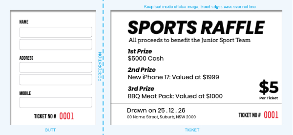Sports Raffle