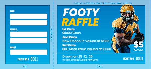 Footy Raffle