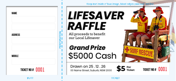 Lifesaver Surf and Rescue