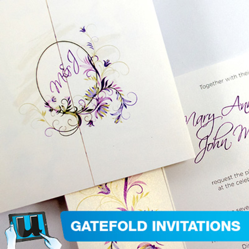 Gate Fold Invitations